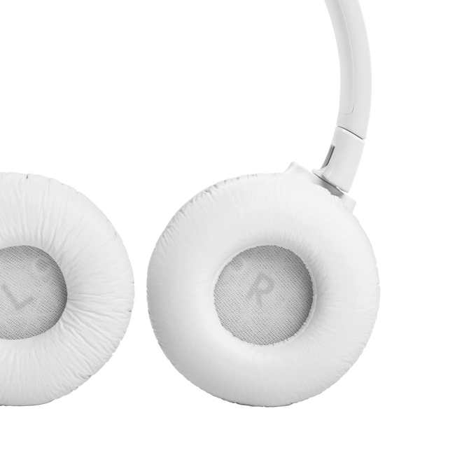 JBL Tune 660NC - White - Wireless, on-ear, active noise-cancelling headphones. - Detailshot 3 image number null